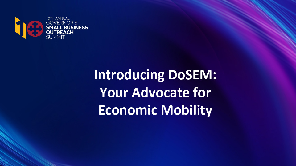 Introducing DoSEM: Your Advocate for Economic Mobility